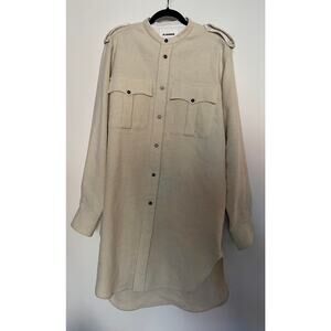 Jil Sander NWT Safari Long Shirt Coat